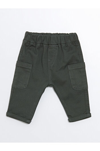 LC Waikiki Basic Baby Boy Cargo Pants with Elastic Waist