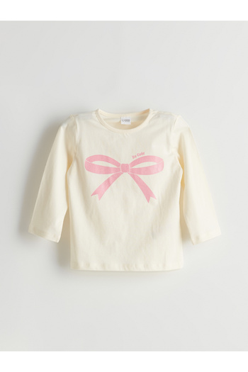 LC Waikiki Ribbon Detailed Girl's Pajama Set