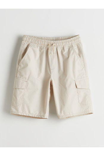 LC Waikiki Boys' Cargo Shorts with Elastic Waist