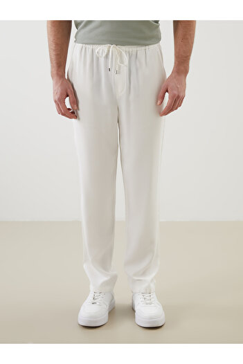 LC Waikiki Standard Mold Men's Trousers with Elastic Waist