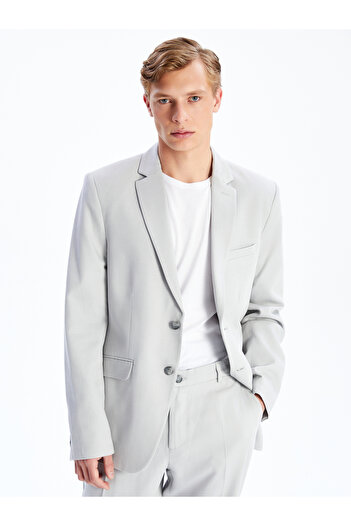 LC Waikiki Ανδρικό μπουφάν LCWAIKIKI Formal Slim Fit Λινό Μικτό Μπλέιζερ