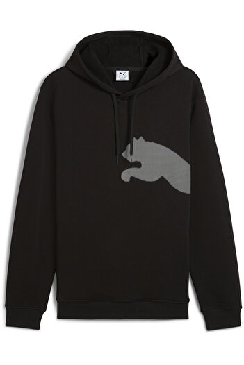Puma Ανδρικό Φούτερ με Κουκούλα Train All Day Big Logo
