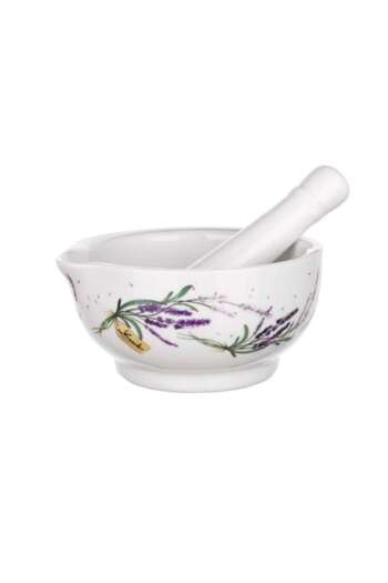 BANQUET Mojar cu pistil Banquet, ceramic, decor lavanda