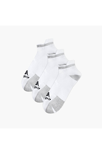 Kappa Set of 3 - Kappa Striped Ankle Length Half Terry Socks