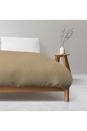 Baveno 100% Cotton 150X200 cm Waffle Patterned, Pique Bed & Sofa Cover