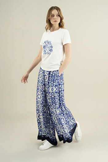 IDYL Blouse with Print Detail