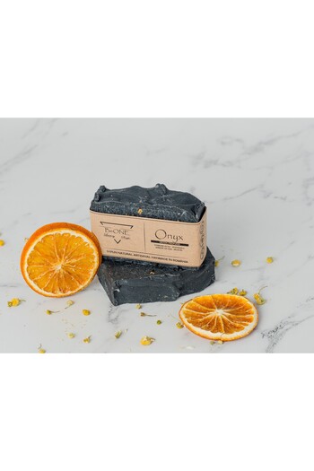 BeOne Cosmetics Onyx - deeply detoxifying, anti-acne handmade soap with activated charcoal