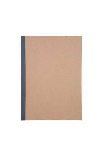 Muji 7 mm Horizontal Ruled Line Notebook, 30 Sheets, A4, Beige