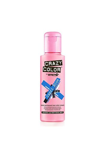 Galatea Treasures Semi-permanent hair dye, Crazy Color, Capri Blue, 100 ml