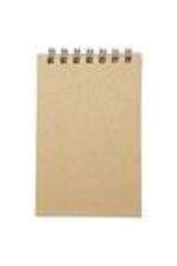 Muji Double Ring Memo, 40 Sheets, A7, Beige