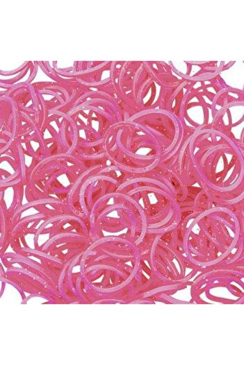 Rainbow Loom Elastics, Rainbow Loom, Shiny Red, 300 pieces