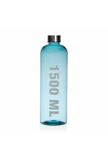 sliquid Versa Water Bottle 1.5 L Blue Acrylic Steel