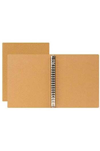 Muji ملف، 20 فتحة، A5، بيج