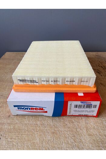 Monreal Mfn-4301 Air Filter for Tigra a 93>02 Corsa B 93>02 1.4 1.6 16V 5834037 834581 92101279