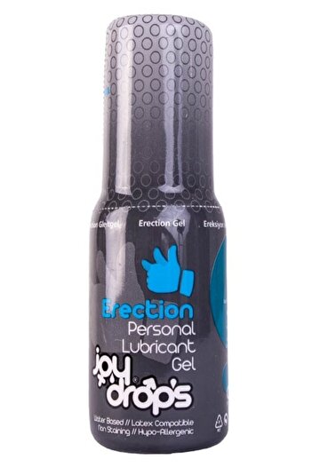 JoyDrops Personal Lubricant Gel, 50ml, for Erection