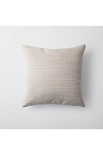 Fineroom Living "Kraft" - Textured Natural Moving Patterned Throw Pillow 45X45 (Including Ic Pillow)