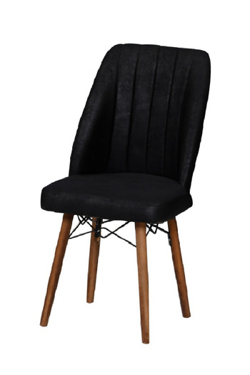 Desire Berlin Chair Set, 4 pcs Package, dining, kitchen, upholstered with fabric, wooden legs