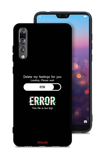 Tolwak Huawei P20 Pro Protective Case Cover Delete My Feelings For You