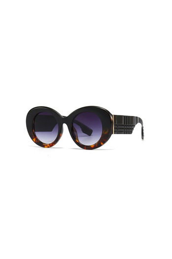 Toz Vintage Derena Black Leopard Print Vintage & Retro Sunglasses