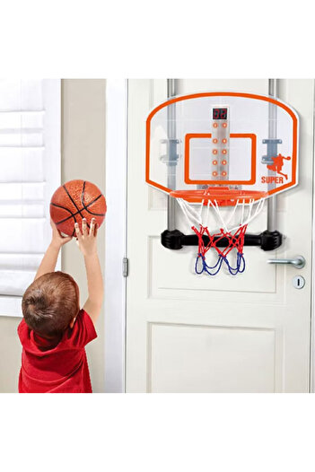 rexa 2-in-1 Kids Boxing & Basketball Game Set – Indoor Sports Toy with Music & Scorekeeping
