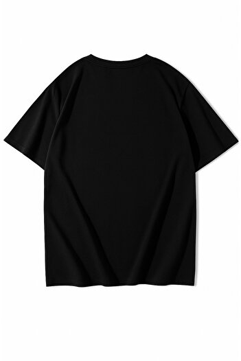 Lasanvo Unisex Oversize Invasion Cyberpunk Robot Skeleton Themed T-Shirt