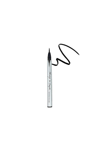 CLIO CLIO Sharp, So Simple Waterproof Pen Liner #01 Black 0.65 ml - black eyeliner in a pen