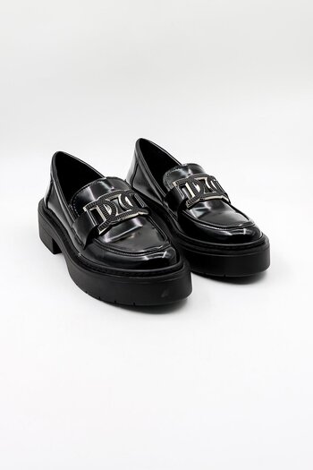 KRISTE BELL Buckle Casual Classic Shoes Kb5005 Black Patent Leather