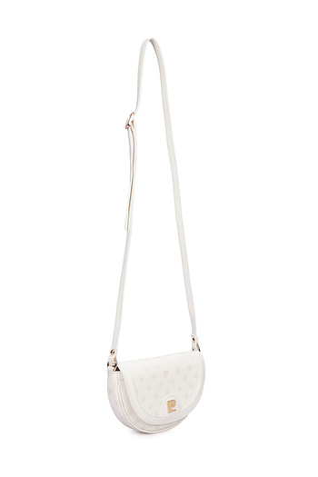 Pierre Cardin Bone Monogram Women's Cross Shoulder Bag 05Po25Y1884