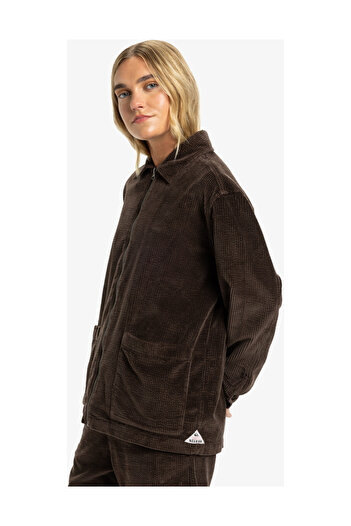 Quiksilver Payarawa - Long Sleeve Zip Overshirt for Women