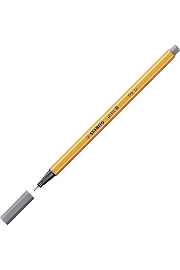 Stabilo - Fine Felt Tip Pen - Point 88 - Dark Gray