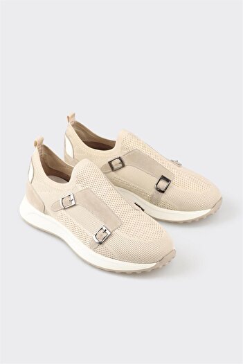 Elle Shoes Bej Erkek Spor Ayakkabı