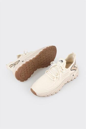 Elle Shoes Bej Erkek Spor Ayakkabı