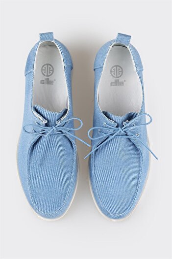 Elle Shoes Mavi Kadın Günlük Ayakkabı