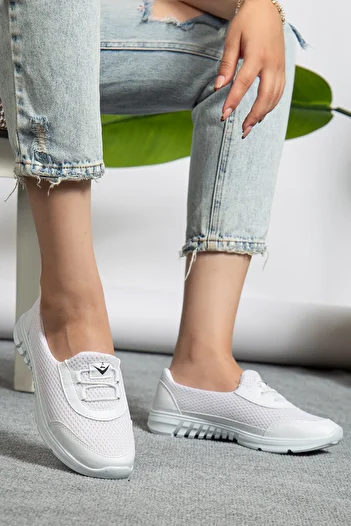 Jackers Orthopedic Mesh Sports Shoes Mother Shoes Casual Shoes Women's Ballerinas