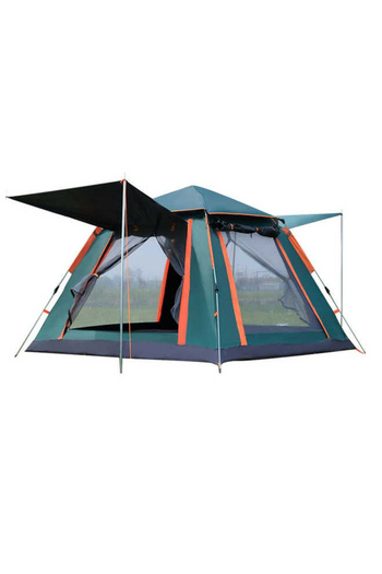 Bysay TAM OTOMATİK 4 KİŞİLİK TENTELİ KAMP ÇADIRI 210X210X135 CM (YEŞİL)