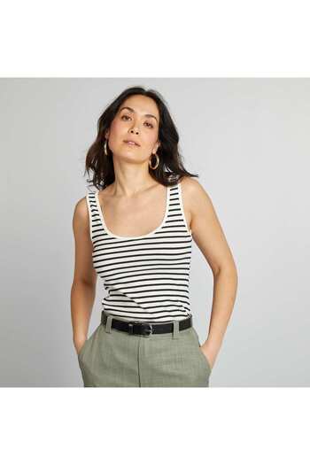 KIABI Vest top WHITE