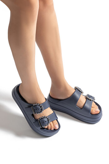 Twigy Marta Women's Slippers Navy Blue 36/40