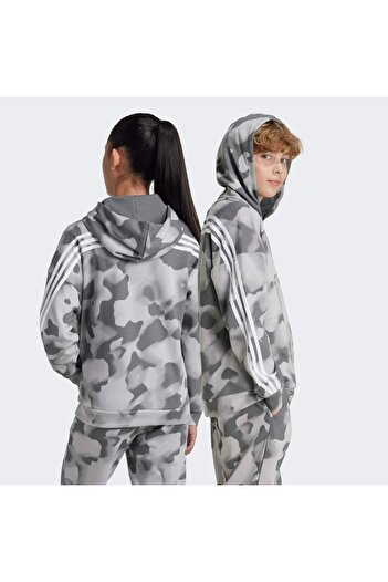 adidas Future Icons Camo Printed Hoodie Kids