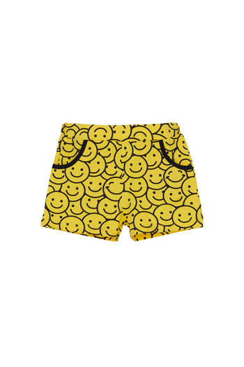 LOVETTI Smile Pattern Girl's Pocket Shorts