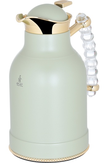 Alsaif Gallery A Unique Green Transparent Thermos Set Of Two Pieces