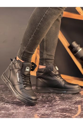 Benetton Men's High-Rise Sneaker Shoes