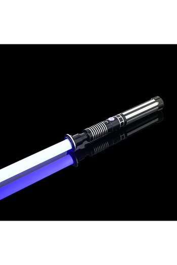 Choice1 Type 8 Black RGB Luke RGB 16 Color Variable Metal Handle Lightsaber With Hitting Sound Effect FX Due