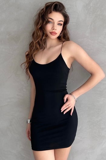 New Now Sandy Mini Dress with Rope Strap