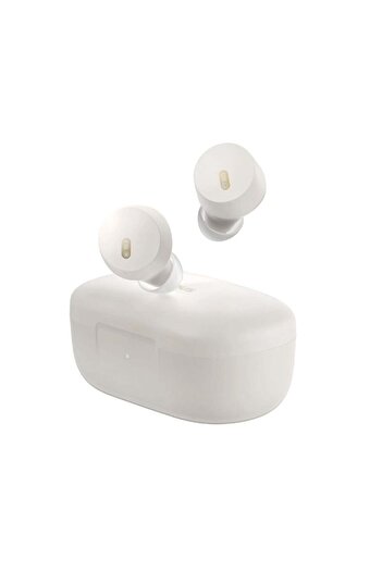 Baseus Căști Bluetooth fără fir, Bluetooth 5.3, USB-C, stație de încărcare, rezistente la apă IPX4, albe