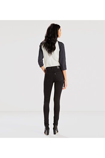 Levi's 721 HIGH RISE SKINNY SOFT BLACK for Women