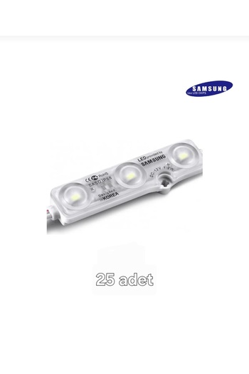 Samsung Ledli 3'lü Modül 25 Adet