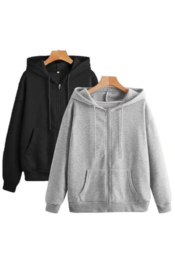 Gutsy Zipped Cardigan Seasonal Unprinted Unisex Model