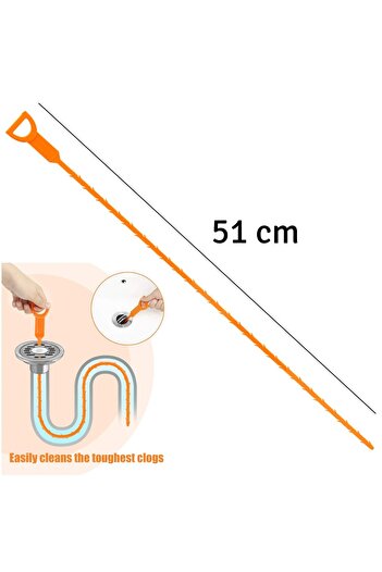 OEM Drain cleaning and unblocking tool, Drain Cleaner, length 51 cm