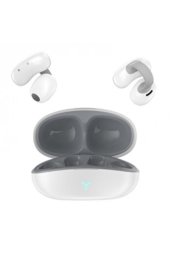 WIWU Pandora TWS Airbuds - White (T17W) True Wireless Earbuds with Touch Control, Clear Sound