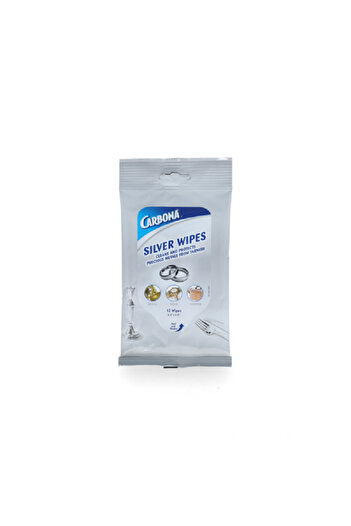 Carbona 12-Piece Cleaning Wipes Silver